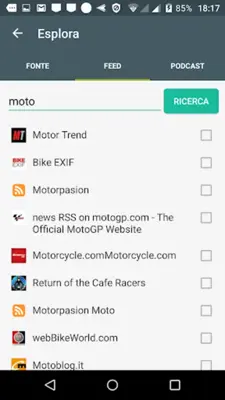 Motociclismo Notizie android App screenshot 0