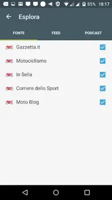 Motociclismo Notizie android App screenshot 1