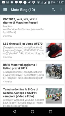 Motociclismo Notizie android App screenshot 3