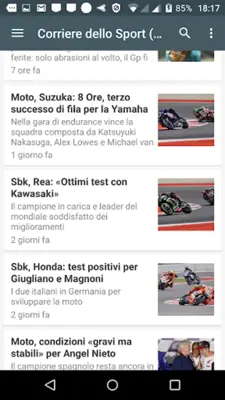 Motociclismo Notizie android App screenshot 4